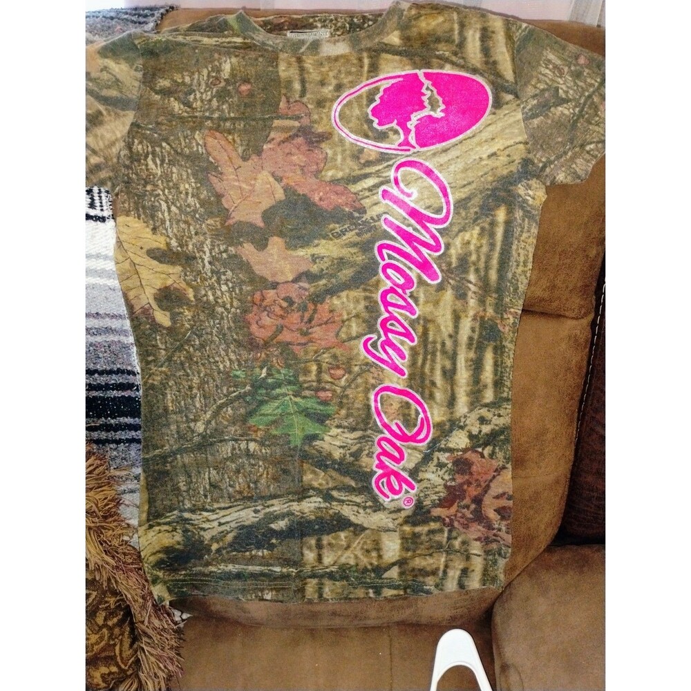 Women's Camo Mossy Oak Top Size M